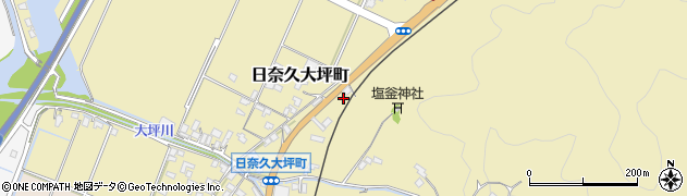 熊本県八代市日奈久大坪町833周辺の地図