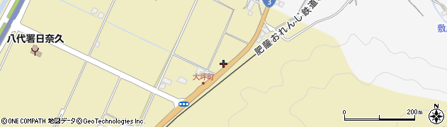 熊本県八代市日奈久大坪町677周辺の地図