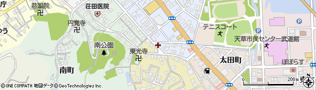 エノキ理容館周辺の地図