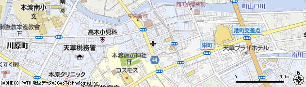 田中花屋周辺の地図