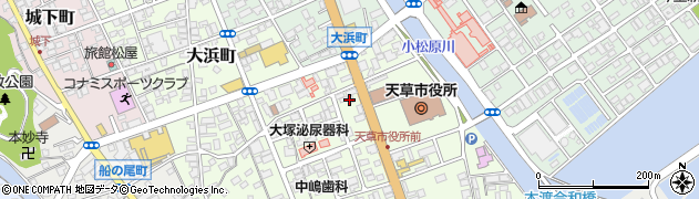 ブルーラインサービス周辺の地図