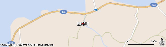 熊本県天草市志柿町周辺の地図