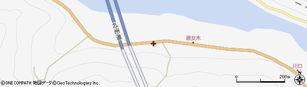 熊本県八代市坂本町西部ろ863周辺の地図
