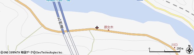 熊本県八代市坂本町西部ろ664周辺の地図
