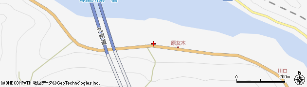 熊本県八代市坂本町西部ろ693周辺の地図