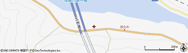 熊本県八代市坂本町西部ろ876周辺の地図