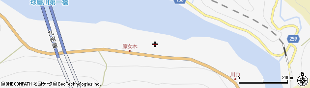 熊本県八代市坂本町西部ろ579周辺の地図