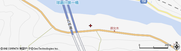 熊本県八代市坂本町西部ろ844周辺の地図