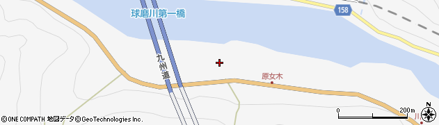 熊本県八代市坂本町西部ろ843周辺の地図