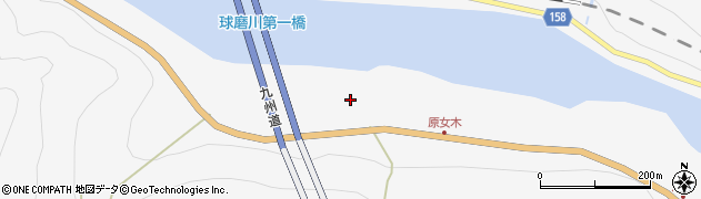 熊本県八代市坂本町西部ろ842周辺の地図