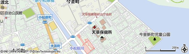 熊本県天草広域本部　土木部工務第二課砂防班周辺の地図
