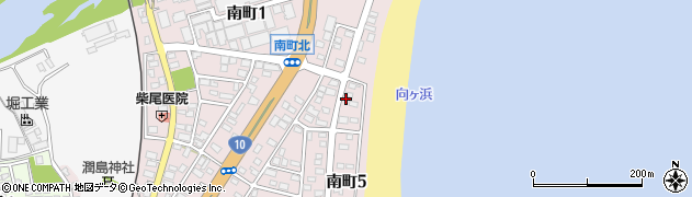 宮崎県門川町（東臼杵郡）南町周辺の地図
