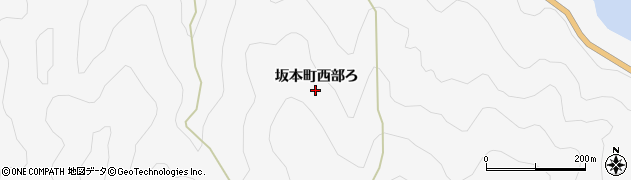熊本県八代市坂本町西部ろ周辺の地図