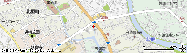 メガネスーパー　天草店周辺の地図