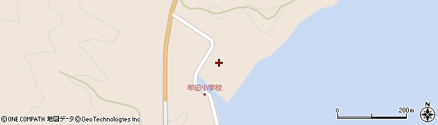石蕗の郷周辺の地図
