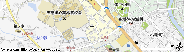 熊本県天草市丸尾町4周辺の地図