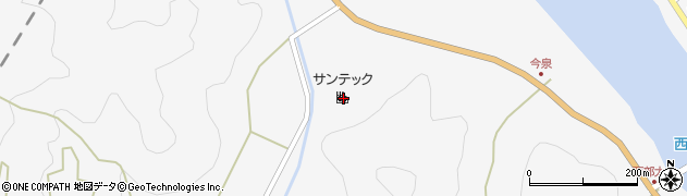 熊本県八代市坂本町西部ろ2222周辺の地図
