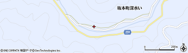熊本県八代市坂本町深水い1439周辺の地図