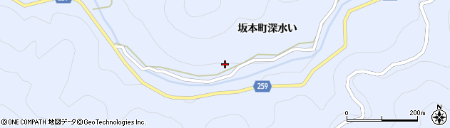 熊本県八代市坂本町深水い1540周辺の地図