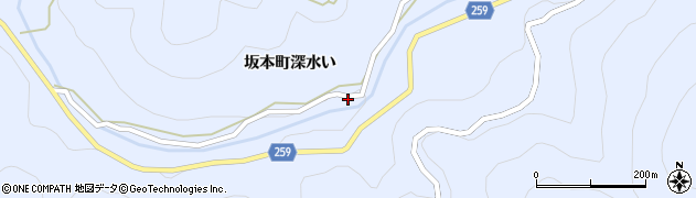 熊本県八代市坂本町深水い1761周辺の地図