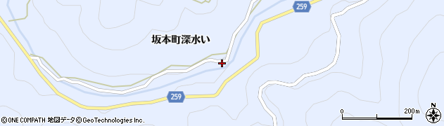 熊本県八代市坂本町深水い1762周辺の地図