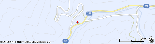 熊本県八代市坂本町深水い598周辺の地図