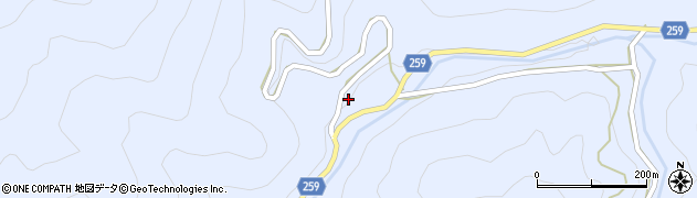 熊本県八代市坂本町深水い600周辺の地図
