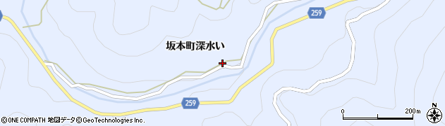 熊本県八代市坂本町深水い1756周辺の地図