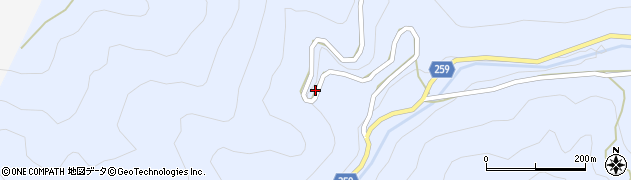 熊本県八代市坂本町深水い506周辺の地図