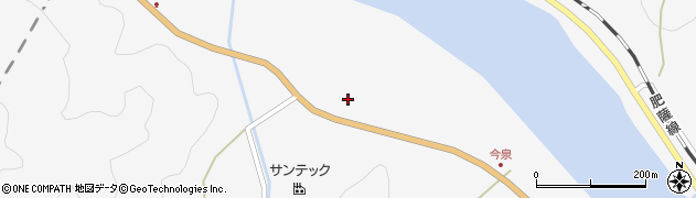 熊本県八代市坂本町西部ろ1692周辺の地図