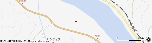 熊本県八代市坂本町西部ろ1354周辺の地図