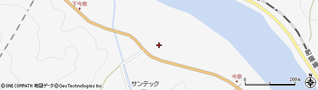 熊本県八代市坂本町西部ろ1708周辺の地図