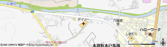 ダイソー天草空港通り店周辺の地図