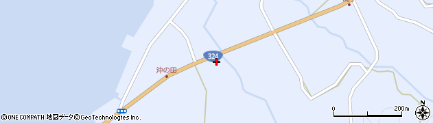 熊本県天草市有明町大島子2884周辺の地図