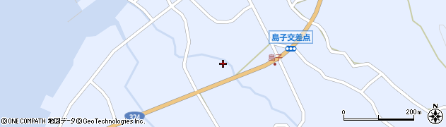 熊本県天草市有明町大島子2674周辺の地図