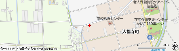 熊本県八代市大福寺町2554周辺の地図