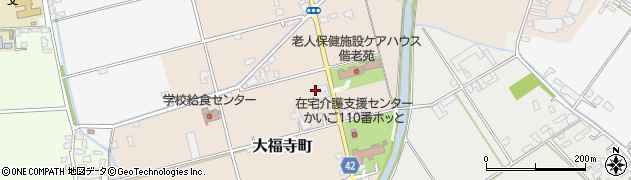 熊本県八代市大福寺町2570周辺の地図
