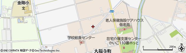 熊本県八代市大福寺町2579周辺の地図