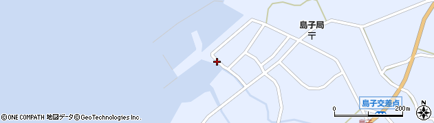 熊本県天草市有明町大島子2801周辺の地図