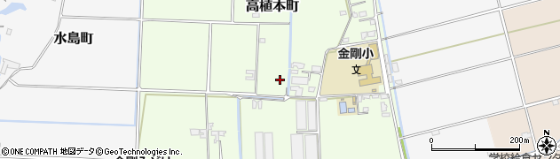 熊本県八代市高植本町1396周辺の地図