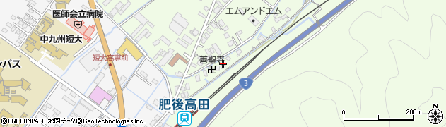 熊本県八代市奈良木町2412周辺の地図