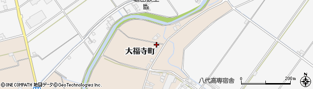 熊本県八代市大福寺町1750周辺の地図