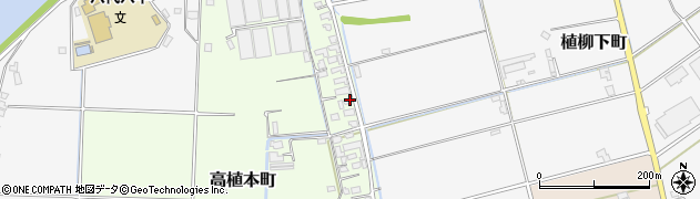 熊本県八代市高植本町1251周辺の地図