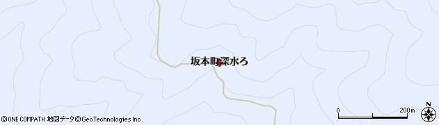熊本県八代市坂本町深水（ろ）周辺の地図