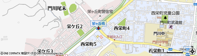 栄ケ岡橋周辺の地図