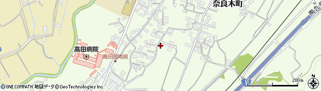 熊本県八代市奈良木町2079周辺の地図