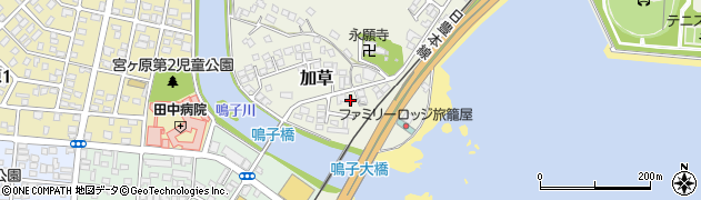 宮崎県東臼杵郡門川町加草2350周辺の地図