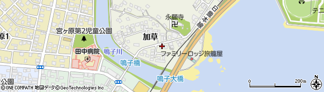 宮崎県東臼杵郡門川町加草2351周辺の地図