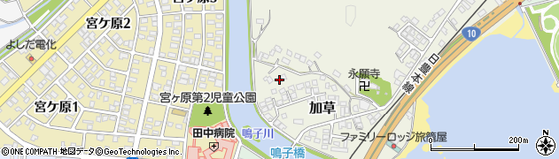 宮崎県東臼杵郡門川町加草2468周辺の地図