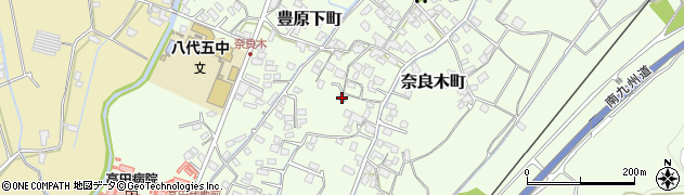 熊本県八代市奈良木町345周辺の地図